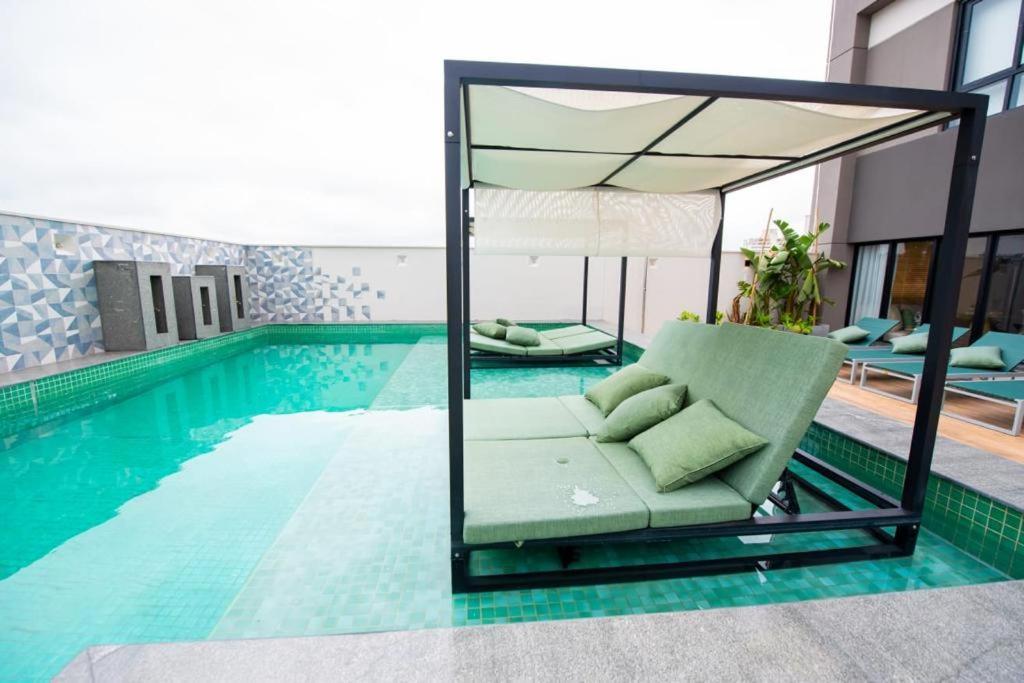 Luxury Flat In Olimpia With Rooftop Pool, Gym, Cinema & More! Apartamento *
