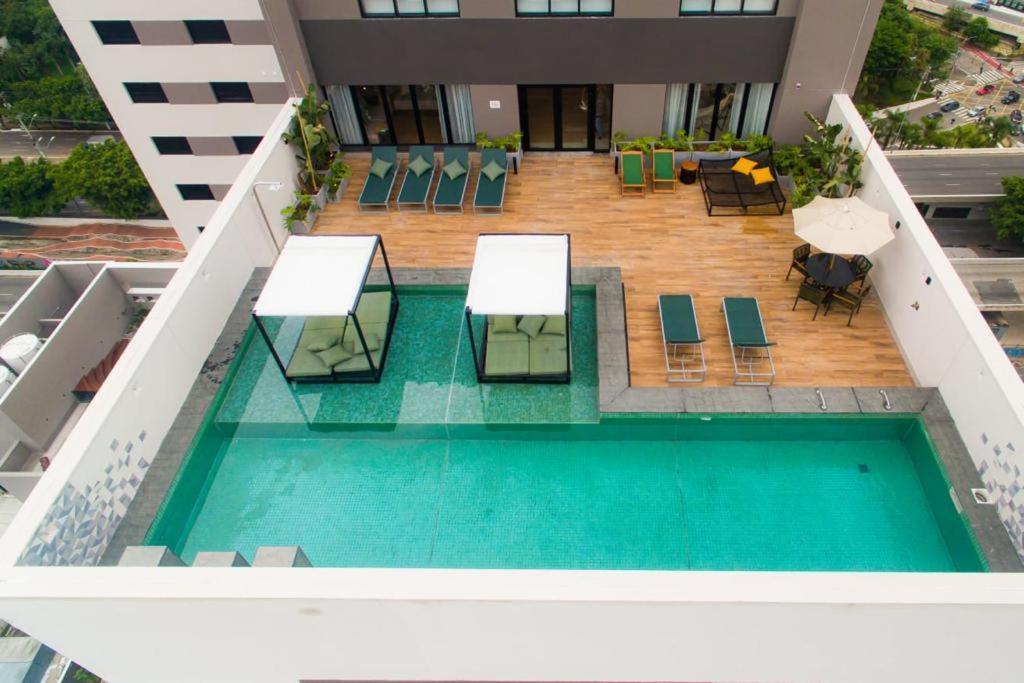 Apartamento Luxury Flat In Olimpia With Rooftop Pool, Gym, Cinema & More!