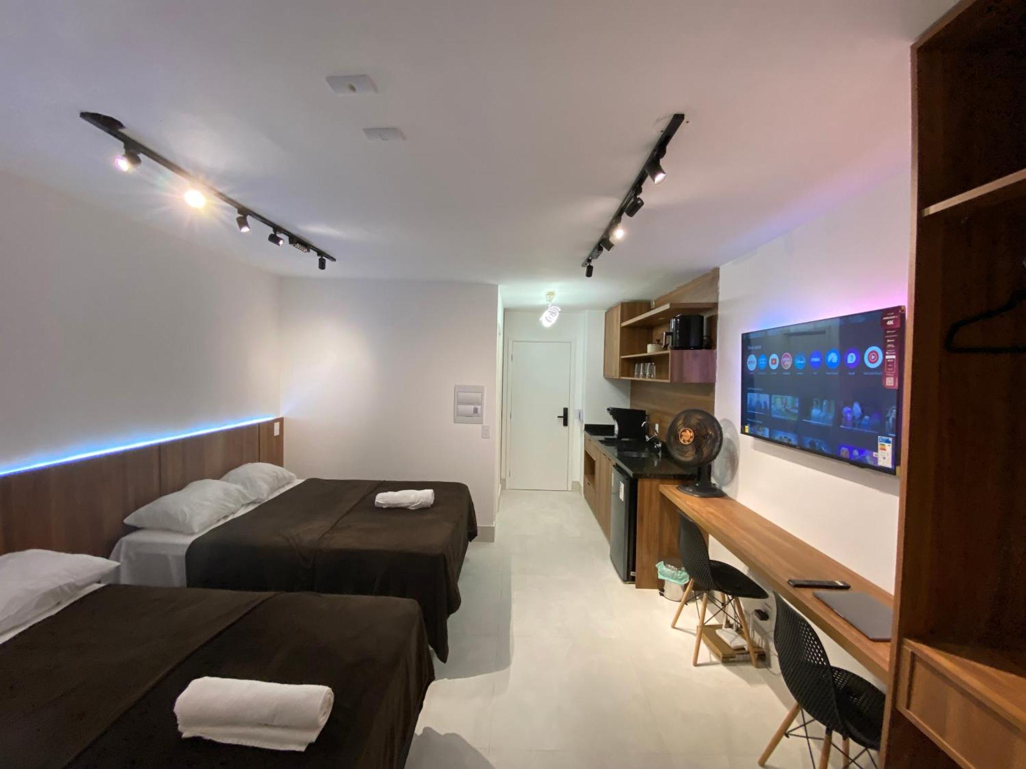 Luxury Flat In Olimpia With Rooftop Pool, Gym, Cinema & More! Apartamento *
